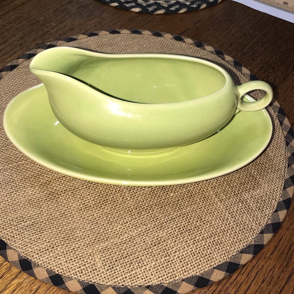 Vintage Ballerina gravy boat